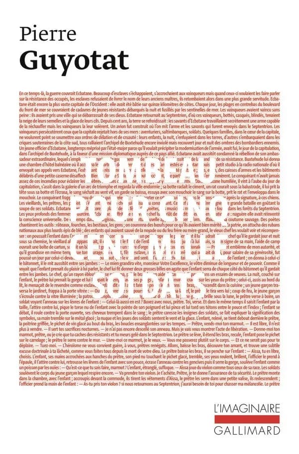Tombeau pour cinq cent mille soldats : sept chants