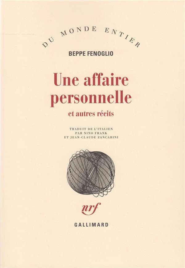 Une Affaire personnelle : et autres récits