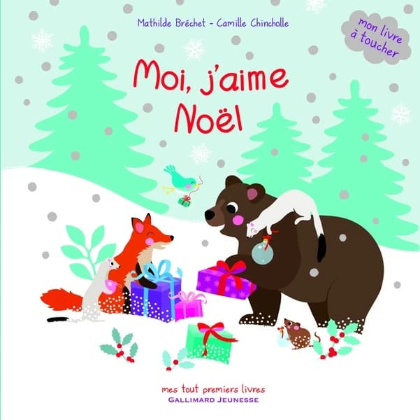 Moi, j'aime Noël : mon livre à toucher
