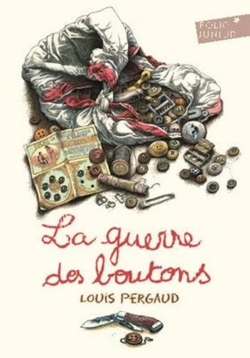 La guerre des boutons (Nouv. présentation) Louis Pergaud ; illustrations de Claude Lapointe