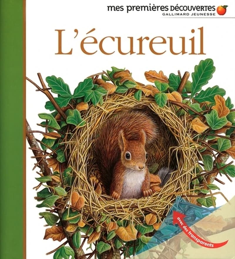 L'écureuil (Nouv. éd.) illustrations de Pierre de Hugo ; réalisé par Gallimard Jeunesse et Pierre de Hugo