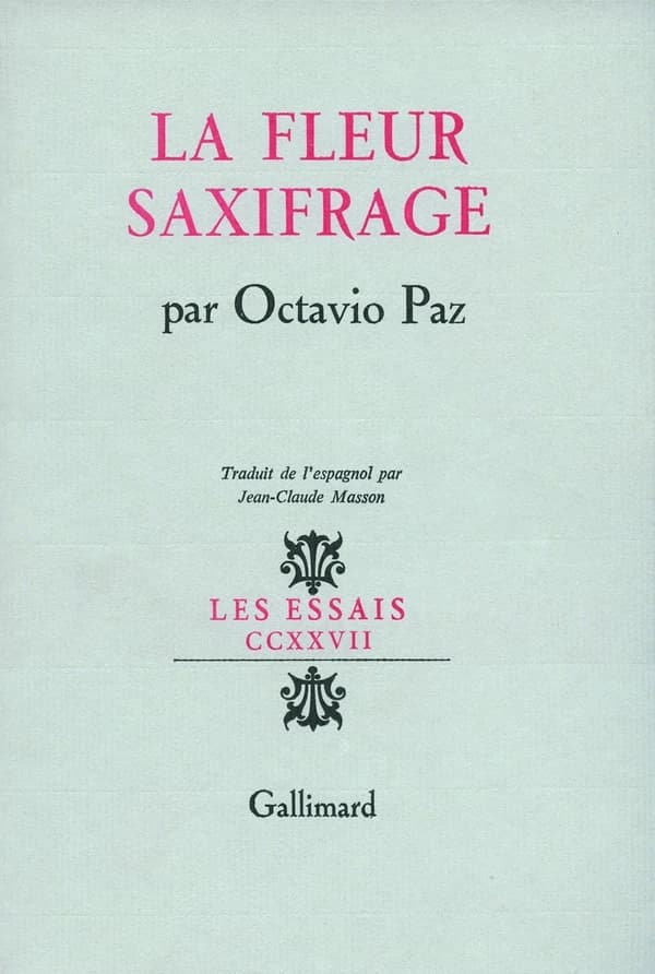 La fleur saxifrage : langue et littérature