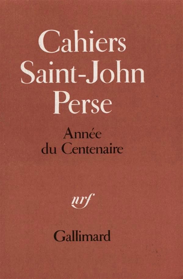 Cahiers Saint-John Perse. 8-9, Croisière aux îles Éoliennes (Aspara) : 13-31 juillet 1967