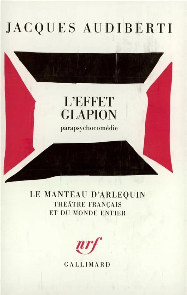 L'Effet glapion : parapsychocomédie [ Paris, Théâtre La Bruyère, 9 sept. 1959]