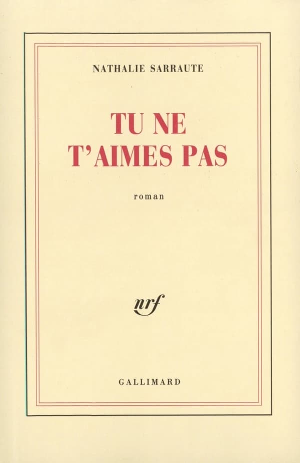 Tu ne t'aimes pas