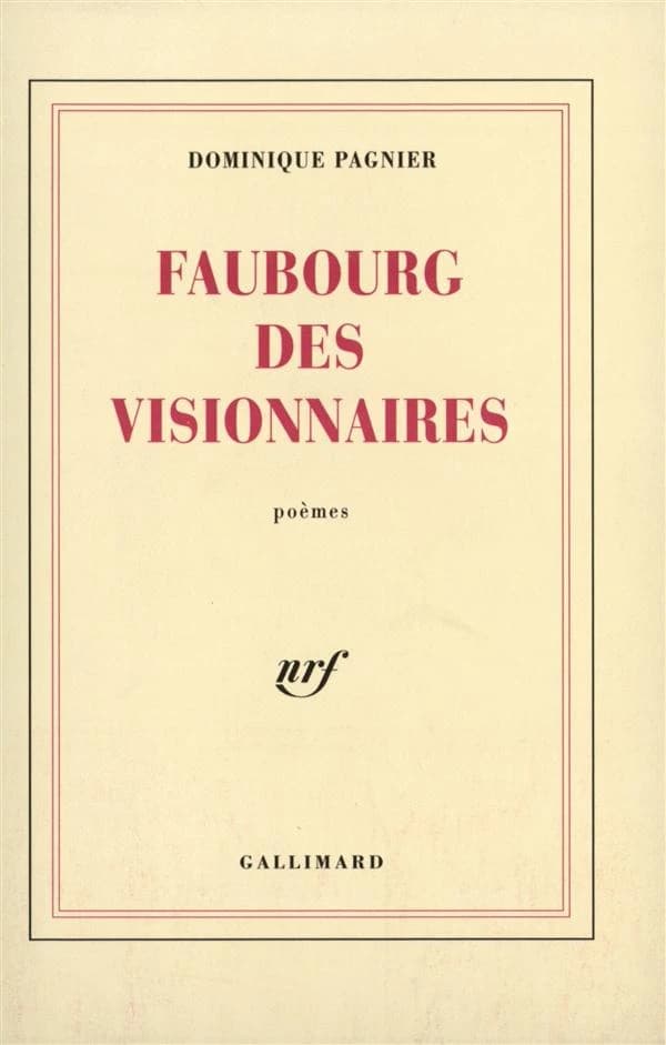 Faubourg des visionnaires : poèmes