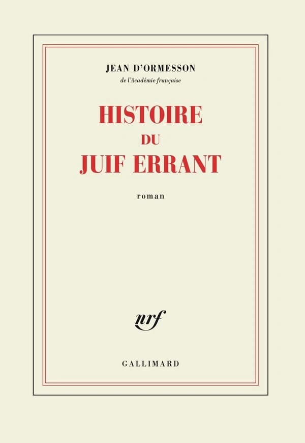 Histoire du juif errant : roman