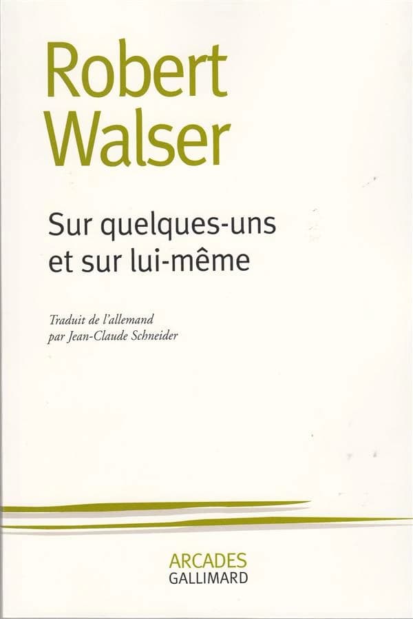 Sur quelques uns et sur lui-même