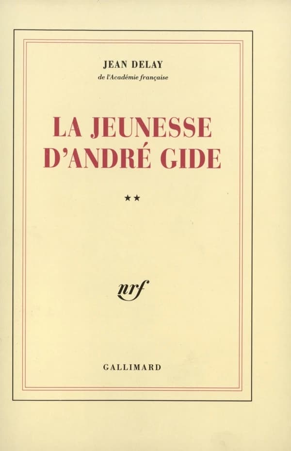 La jeunesse d'André Gide : tome II : 1890-1895