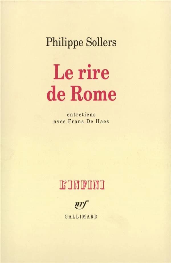 Le rire de Rome : entretiens avec Frans De Haes