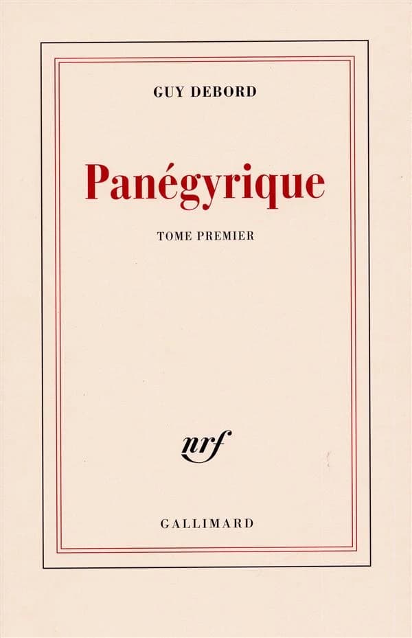 Panégyrique. Tome premier