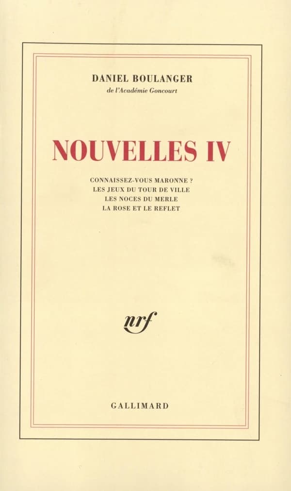 Nouvelles. IV