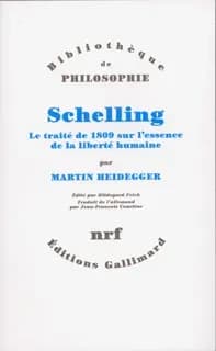 Schelling : le traité de 1809 sur l'essence de la liberté humaine