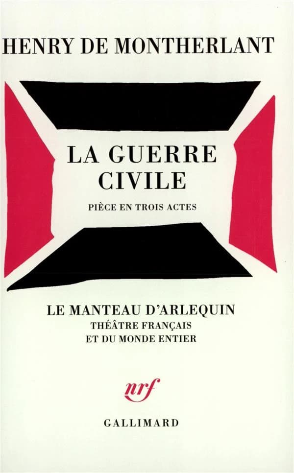 La guerre civile : pièce en trois actes