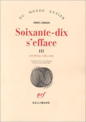 Soixante-dix s'efface. 3, Journal 1981-1985