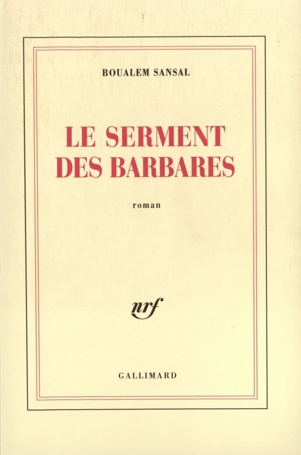 Le serment des barbares : roman