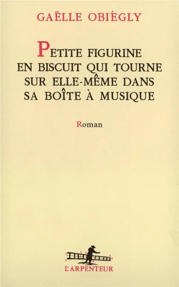 Petite figurine en biscuit qui tourne sur elle-même dans sa boîte à musique : roman