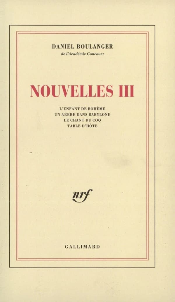 Nouvelles. III