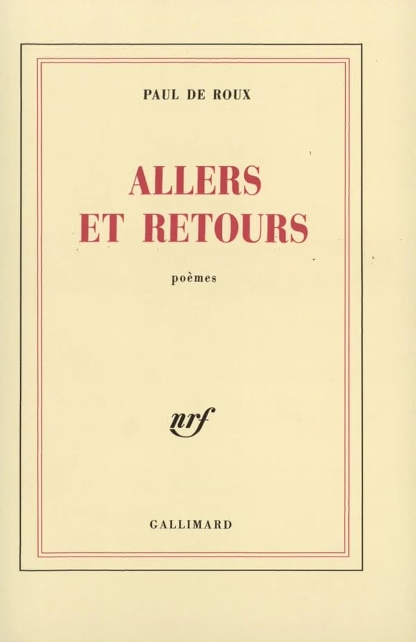 Allers et retours : poèmes