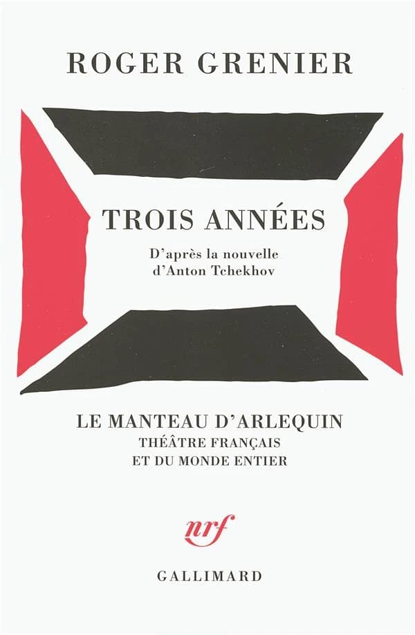 Trois années : pièce en quatre actes