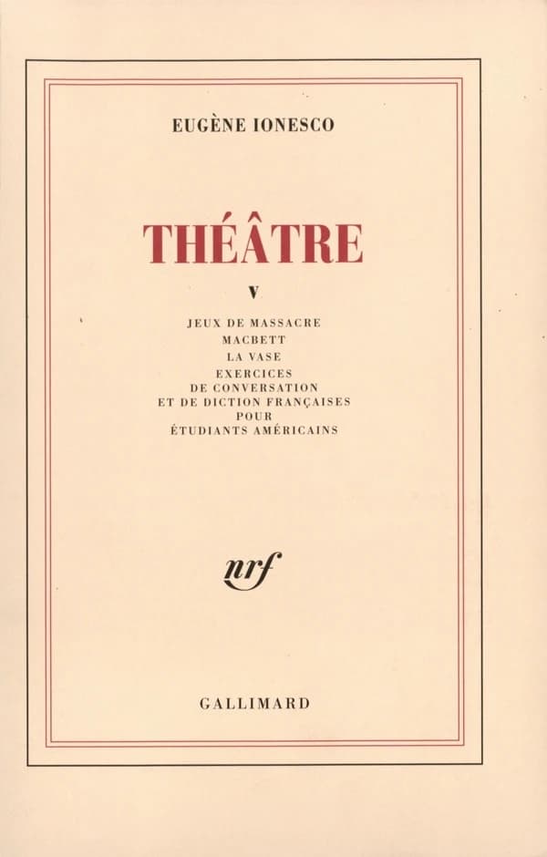 Théâtre. V