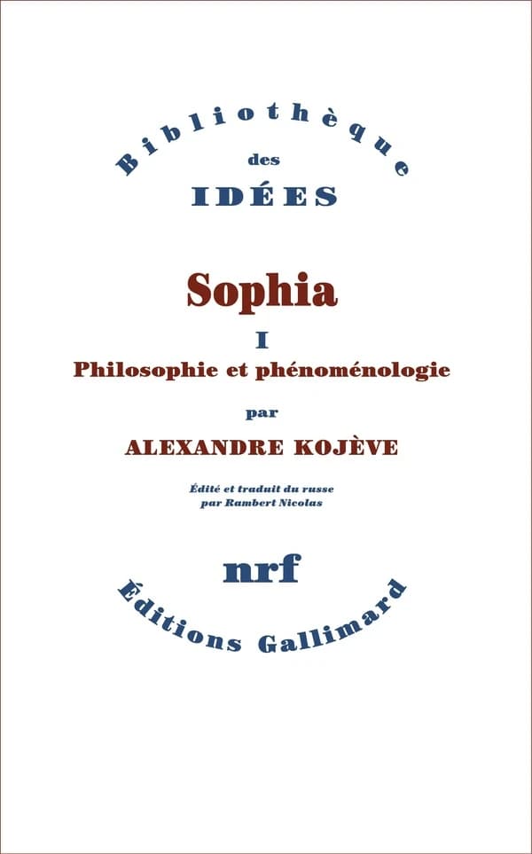 Philosophie et phénoménologie