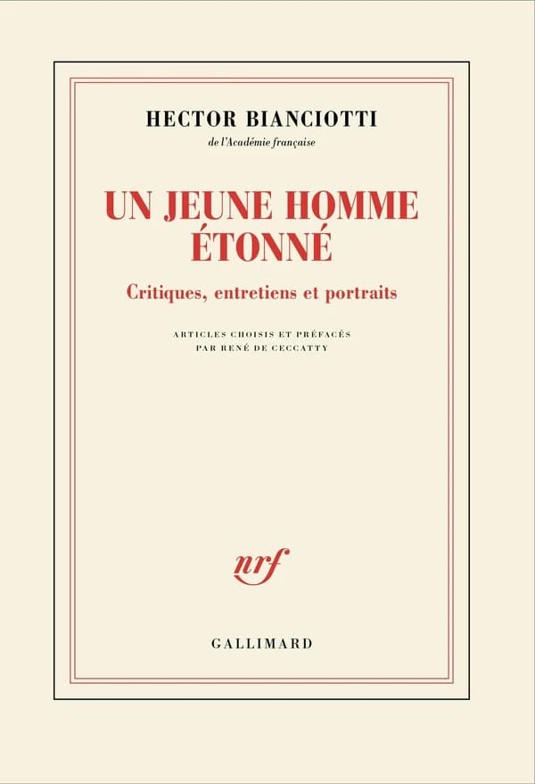 Un jeune homme étonné