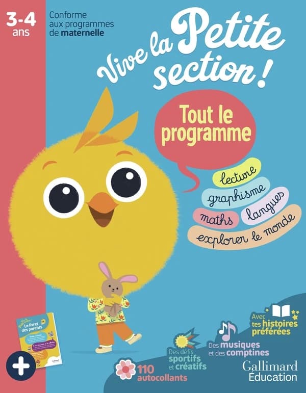 Vive la petite section ! : Tout le programme
