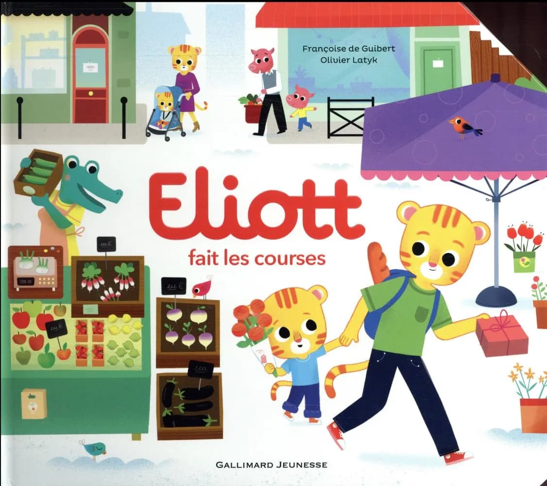 Eliott fait les courses