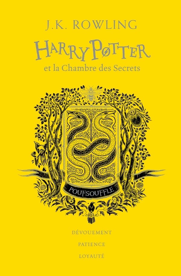 Harry Potter et la chambre des secrets : Poufsouffle (Éd. collector 20e anniversaire) J. K. Rowling ; traduit de l'anglais par Jean-François Ménard