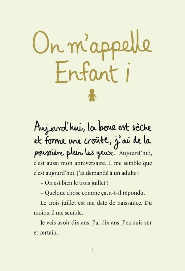 On m'appelle Enfant I