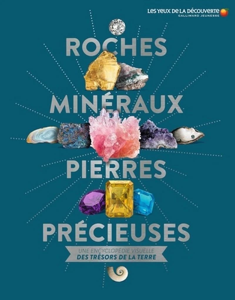 Roches, minéraux, pierres précieuses : une encyclopédie visuelle des trésors de la Terre