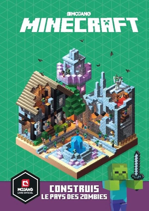 Minecraft : construis le pays des zombies : Mojang livre officiel