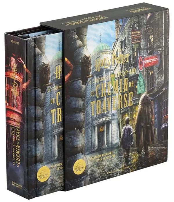 Le grand livre pop-up du Chemin de traverse : d'après les films "Harry Potter"