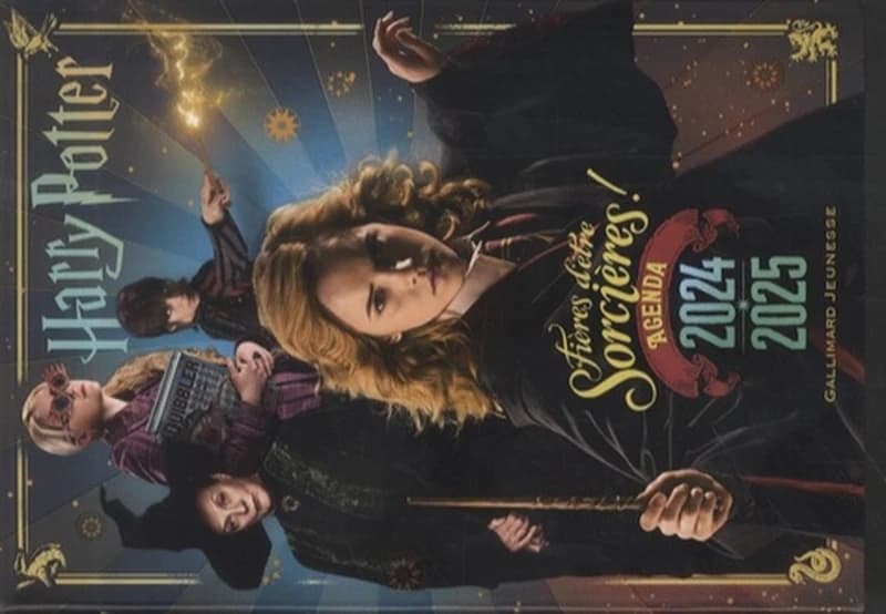 AGENDA OFFICIEL HARRY POTTER 2024-2025 - FIERES D'ETRE SORCIERES