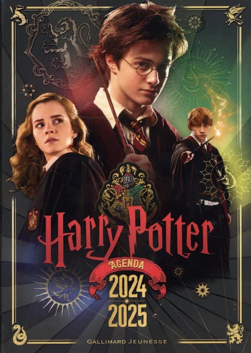 AGENDA OFFICIEL HARRY POTTER 2024-2025