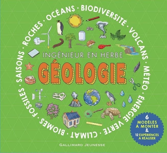 Géologie : océans, biodiversité, volcans, météo, énergie verte, climat, biomes, fossiles, saisons, roches
