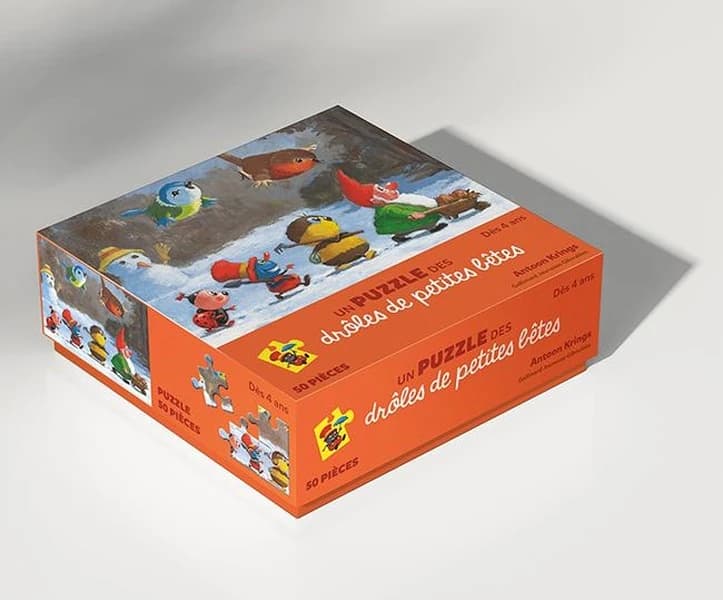 Drôles de Petites Bêtes : Benjamin le lutin de Noël : Puzzle