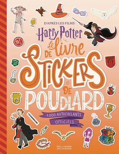 Harry Potter : Le livre de stickers de Poudlard, avec 1000 autocollants