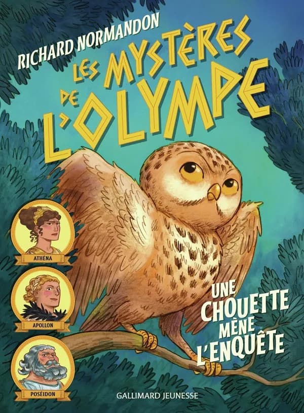 Les mystères de l'Olympe Tome 1 : Une chouette mène l'enquête