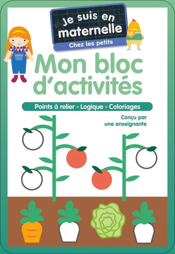 Je suis en maternelle chez les petits : Mon bloc d'activités