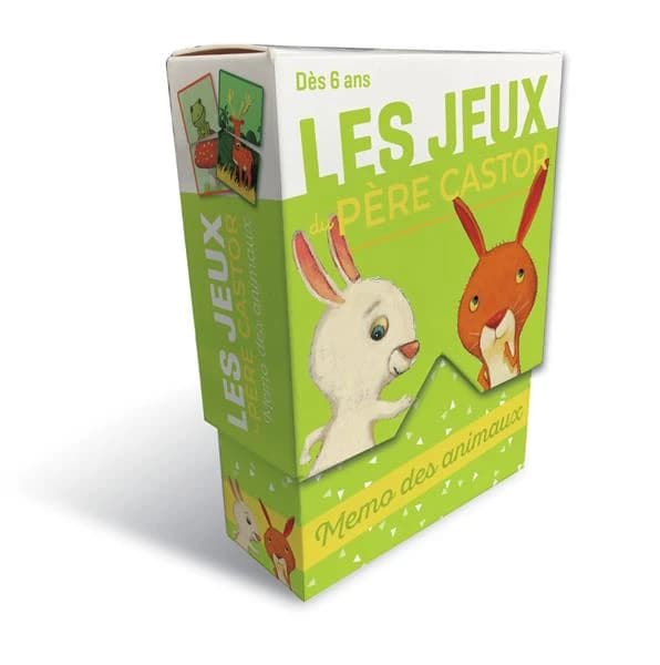 Les jeux du Père Castor ; mémo des animaux