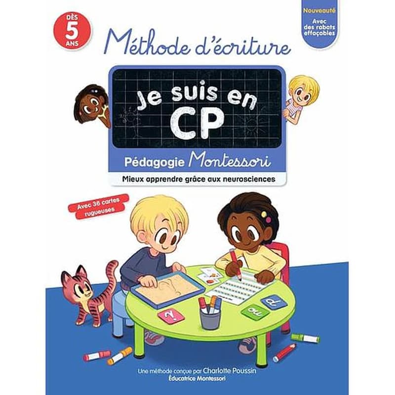 Je suis en CP : méthode d'écriture : pédagogie Montessori (édition 2022)