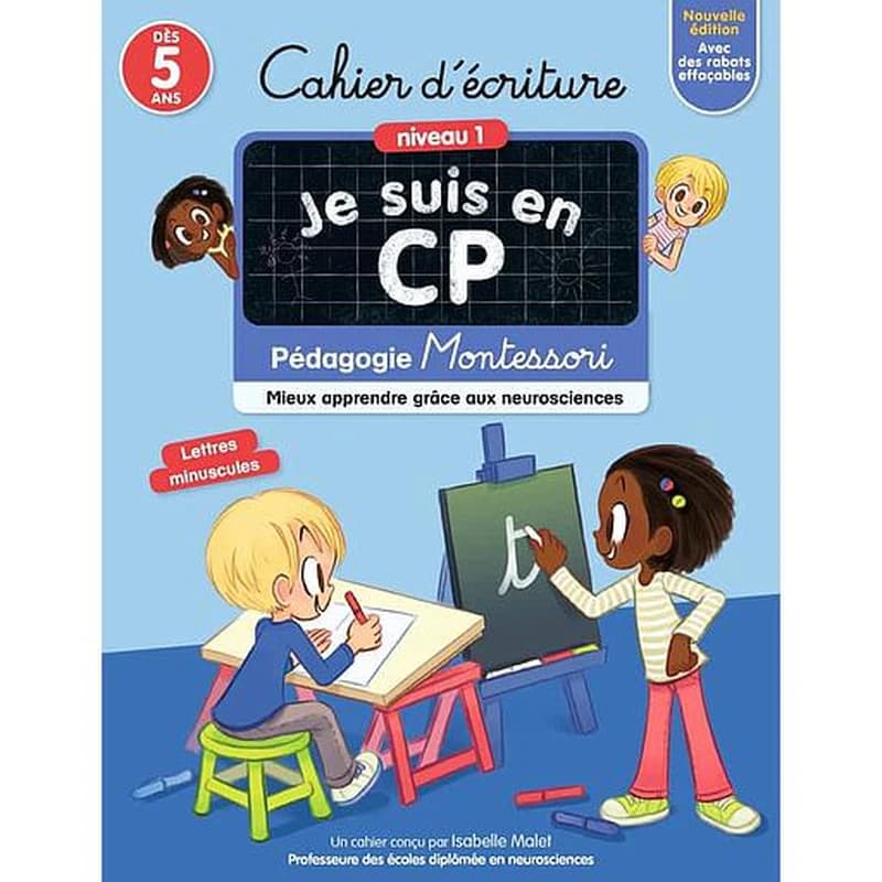 Je suis en CP : cahier d'écriture : niveau 1 (édition 2022)
