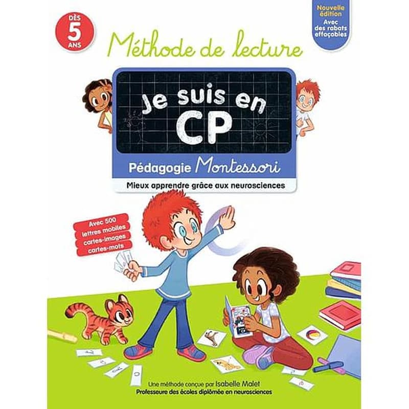 Je suis en CP : méthode de lecture : pédagogie Montessori (édition 2022)