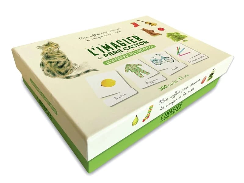 L'imagier du Père Castor : Mon coffret pour associer les images et les mots