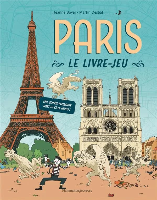 Paris, le livre jeu : une course-poursuite dont tu es le héros !