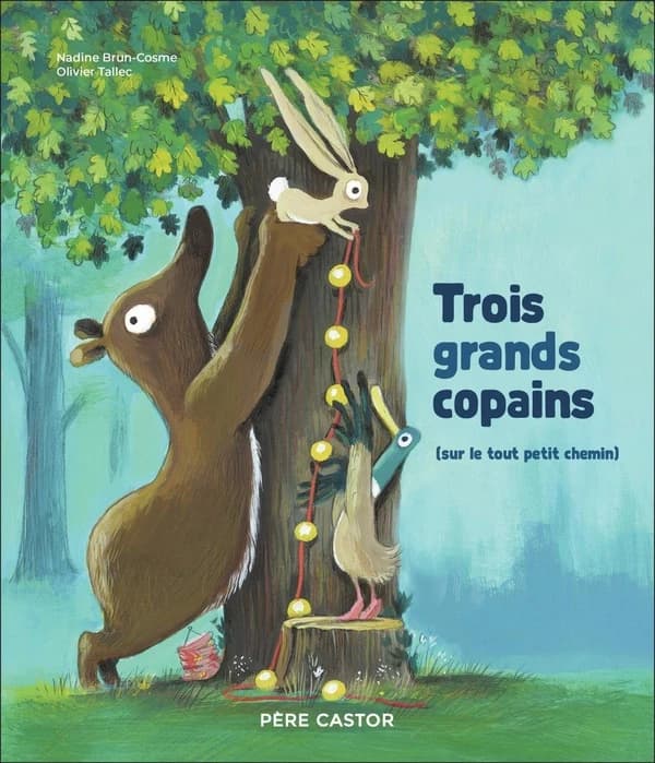 Trois grands copains : sur le tout petit chemin