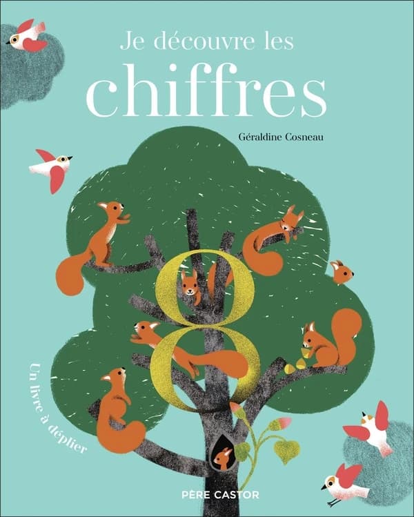 Je découvre les chiffres : Un livre à déplier