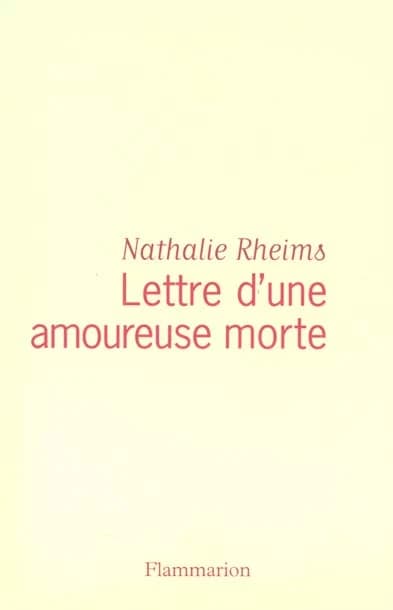 Lettre d'une amoureuse morte